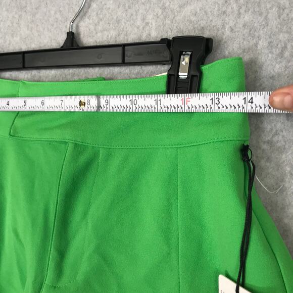 Sincerely Jules Shorts Size 3 Green Pleated Career Church Preppy Academia Brat - Picture 3 of 9